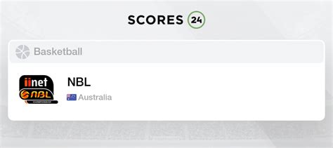 australian nbl live scores